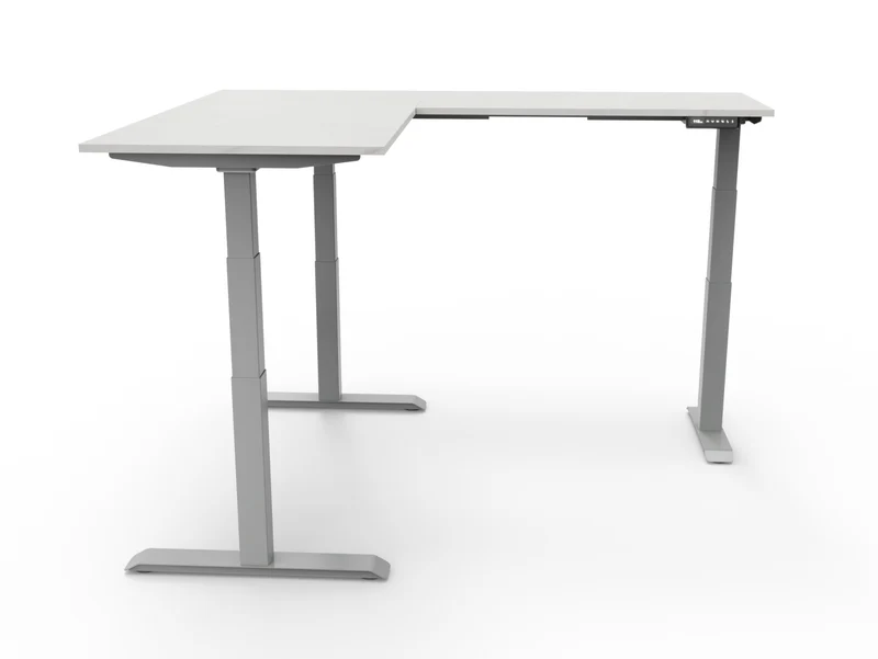 CornerDesk : votre bureau d’angle assis debout motorisé