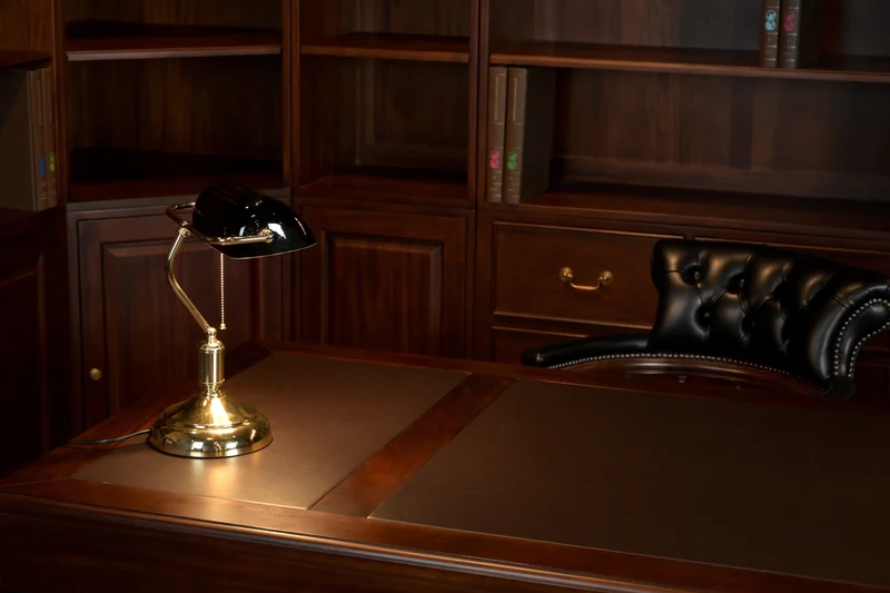 Klassieke Bureaulamp Zwart