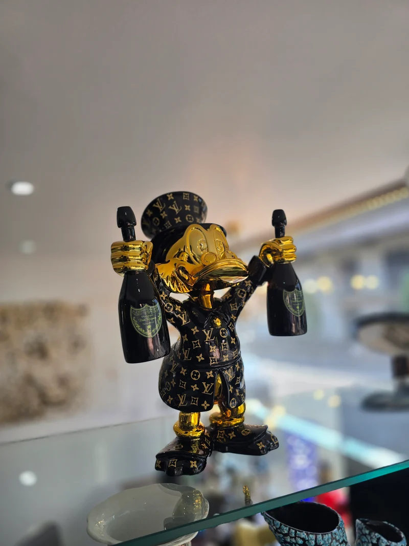 Sculpture Picsou « Luxury Edition » NAOR – Édition Limitée 3/26
