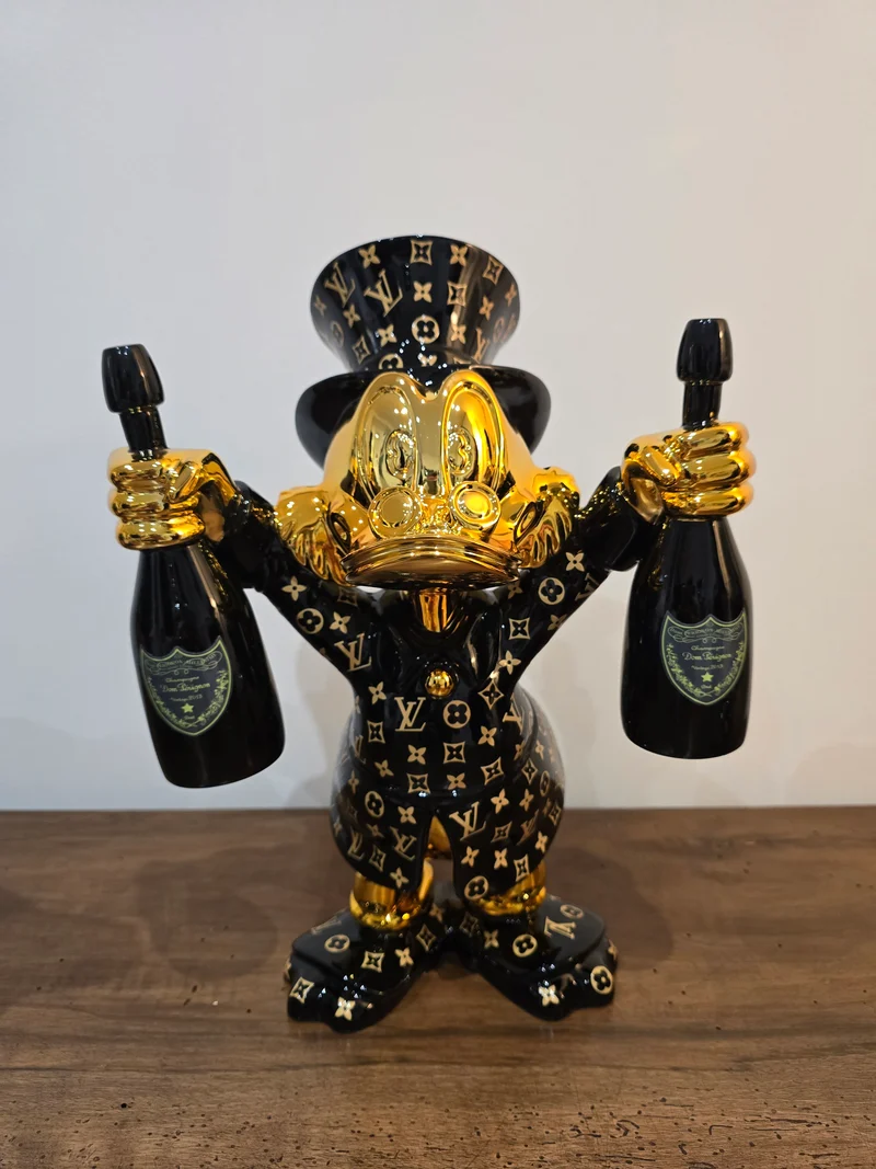 Sculpture Picsou « Luxury Edition » NAOR – Édition Limitée 3/26