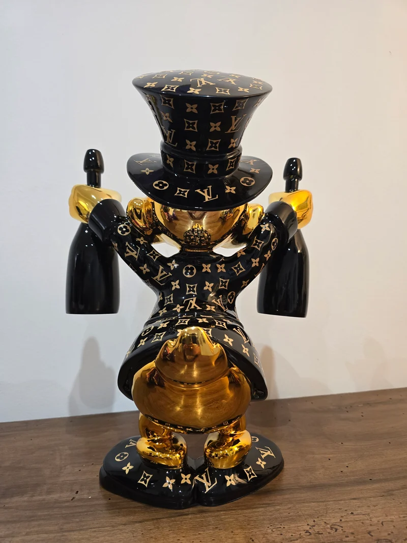 Sculpture Picsou « Luxury Edition » NAOR – Édition Limitée 3/26