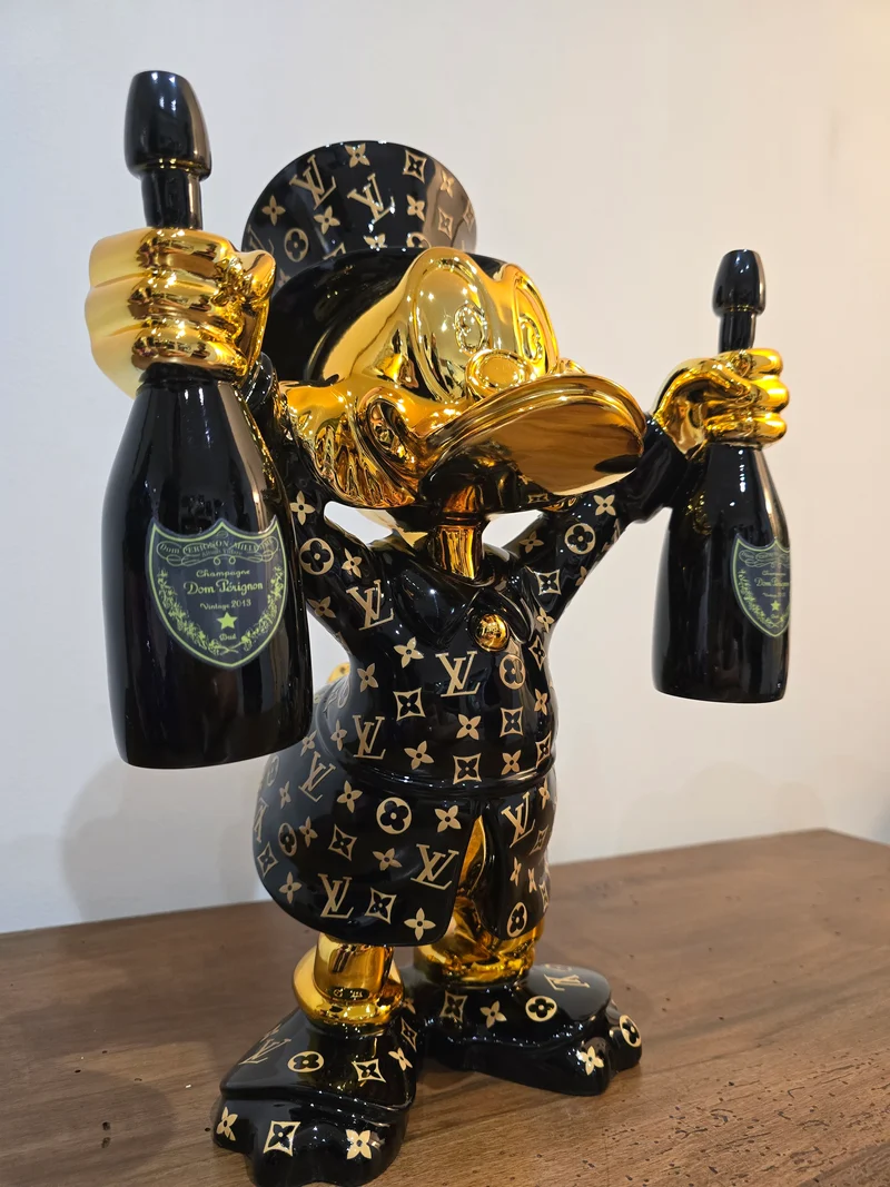 Sculpture Picsou « Luxury Edition » NAOR – Édition Limitée 3/26