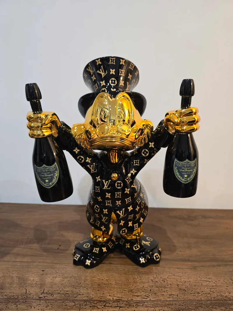 Sculpture Picsou « Luxury Edition » NAOR – Édition Limitée 3/26