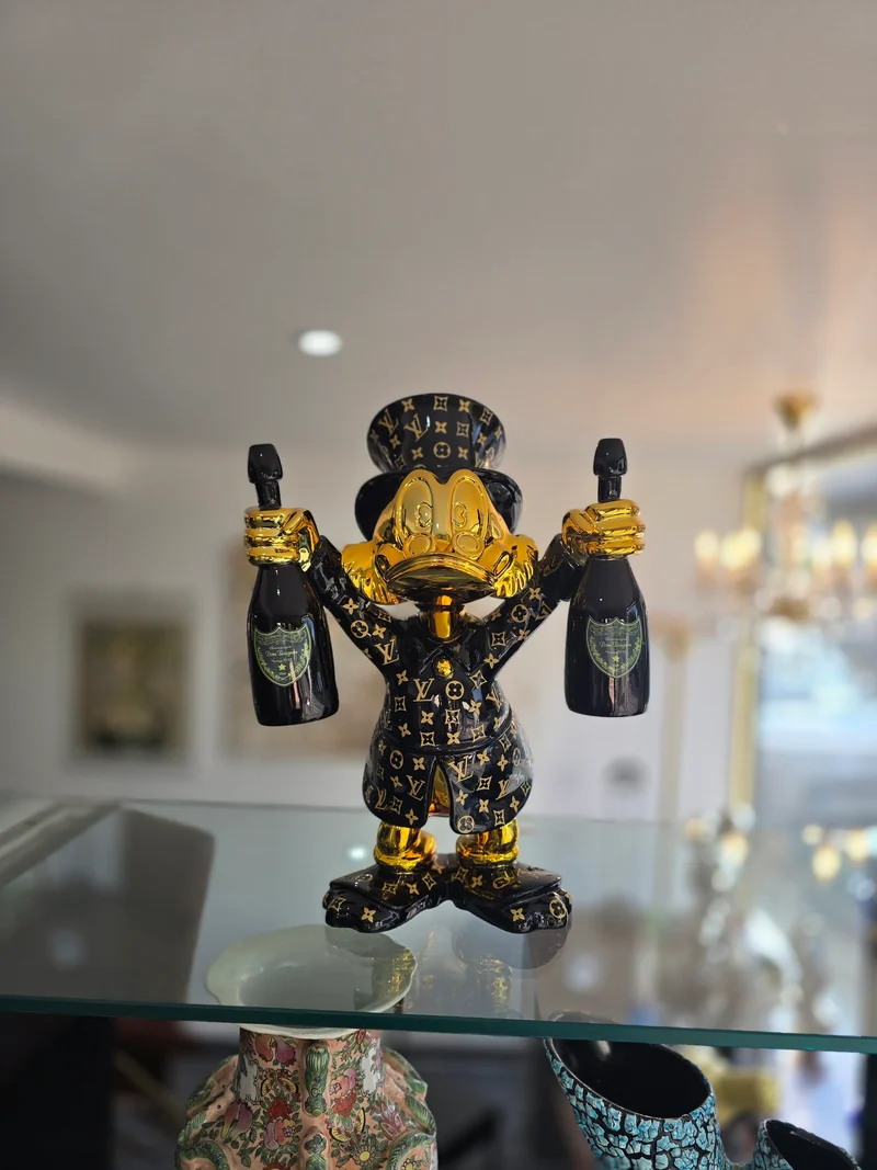 Sculpture Picsou « Luxury Edition » NAOR – Édition Limitée 3/26