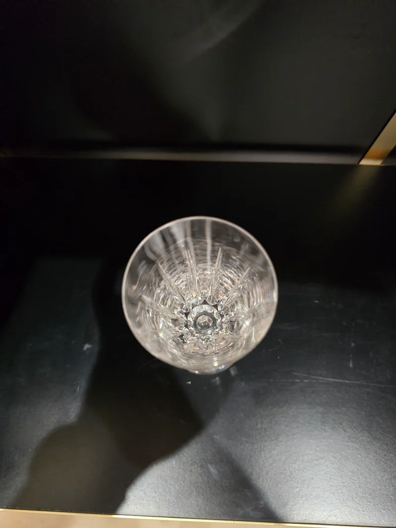 12 flûtes à champagne Saint-Louis modèle Guernesey en cristal taillé