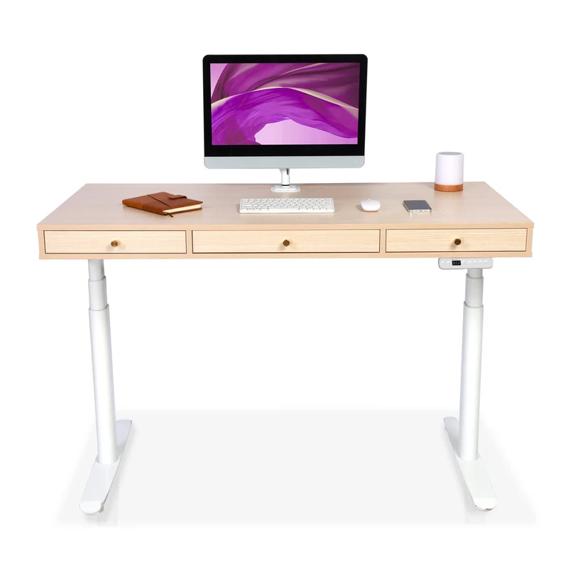 Bureau assis debout avec rangement - SPACE DYNAMIC