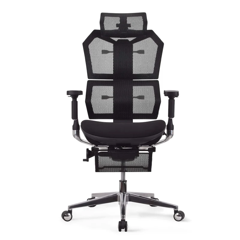 Chaise ergonomique de bureau - VERTEX PREMIUM en mousse et maille