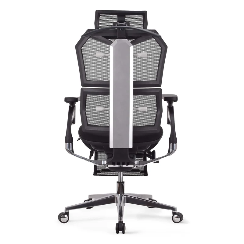 Chaise ergonomique de bureau - VERTEX PREMIUM en mousse et maille