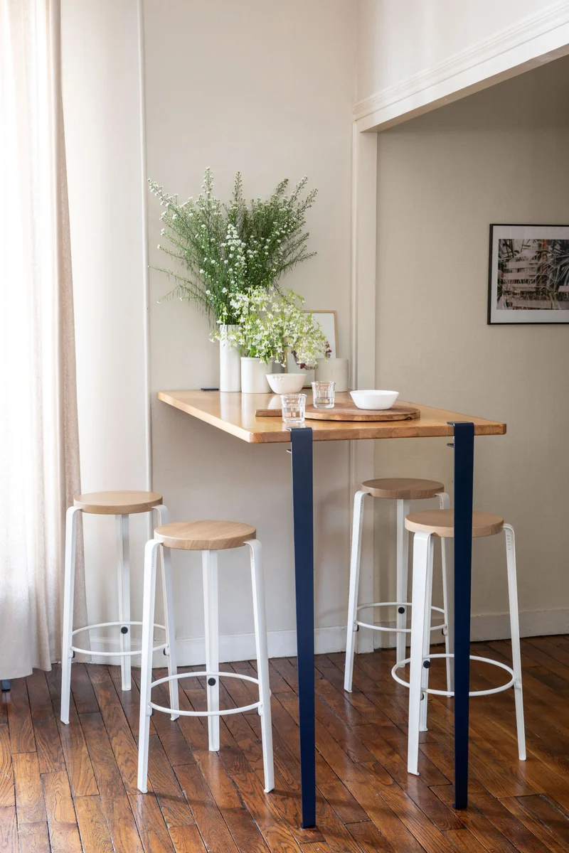 Tabouret de bar - bois éco-certifié - 76cm