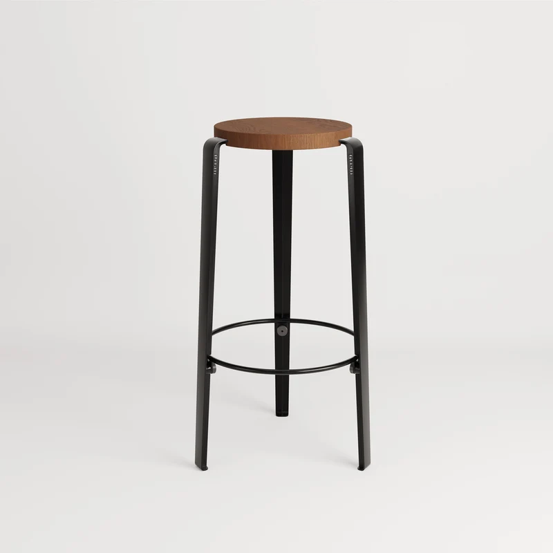 Tabouret de bar - bois éco-certifié - 76cm