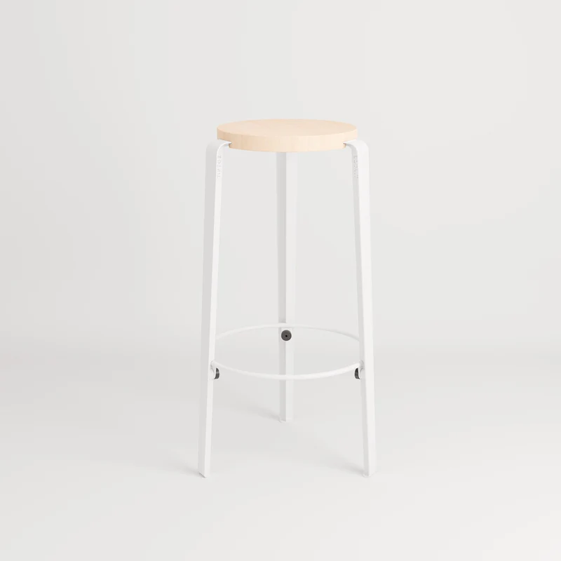 Tabouret de bar - bois éco-certifié - 76cm