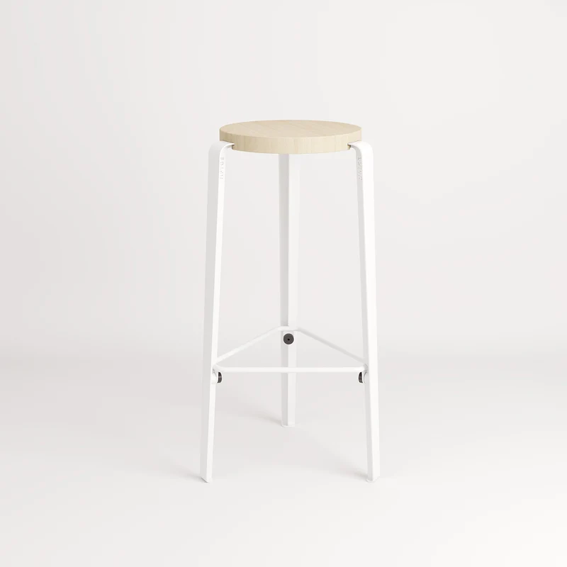 Tabouret de bar - bois éco-certifié - 76cm