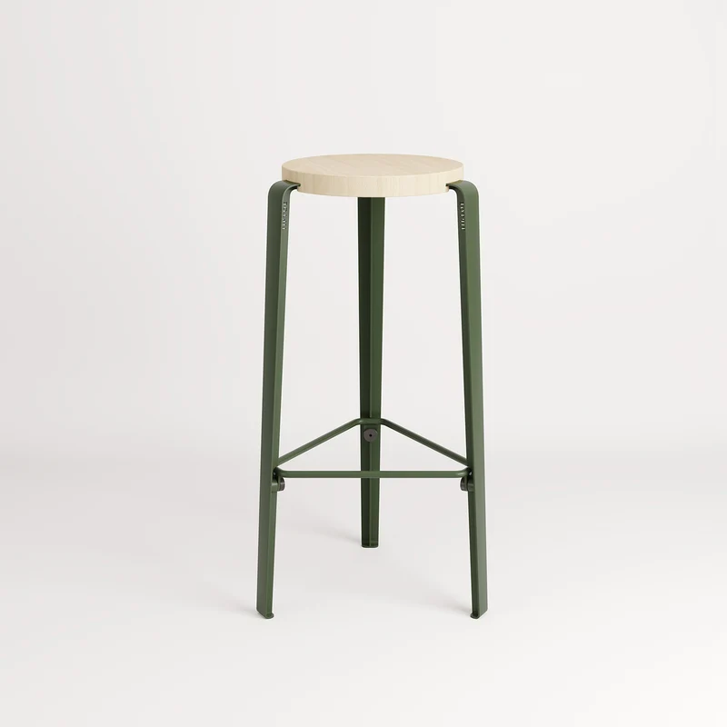 Tabouret de bar - bois éco-certifié - 76cm
