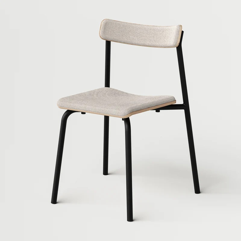 Chaise ETUDE - tissu recyclé