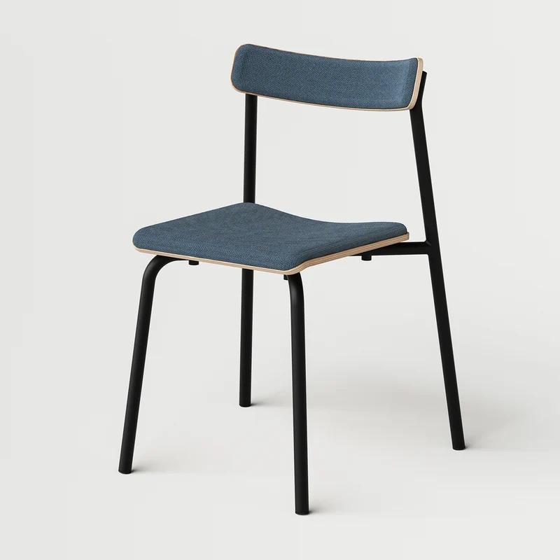Chaise ETUDE - tissu recyclé