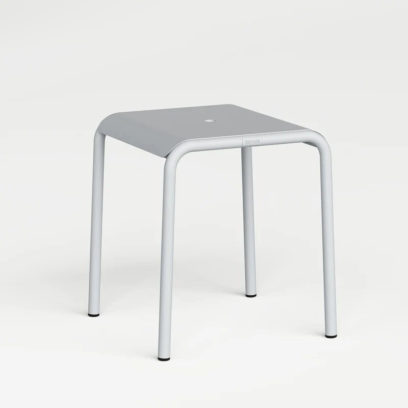 Tabouret de jardin PANORAMA - acier thermolaqué
