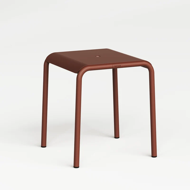 Tabouret de jardin PANORAMA - acier thermolaqué