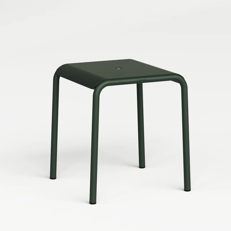 Tabouret de jardin PANORAMA - acier thermolaqué