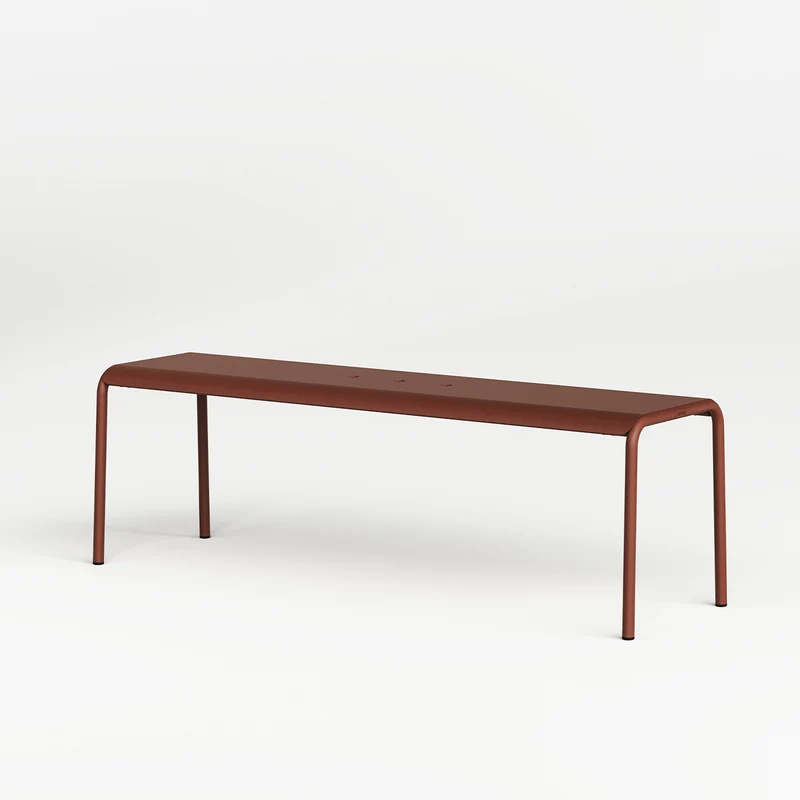 Banc de jardin PANORAMA - acier thermolaqué