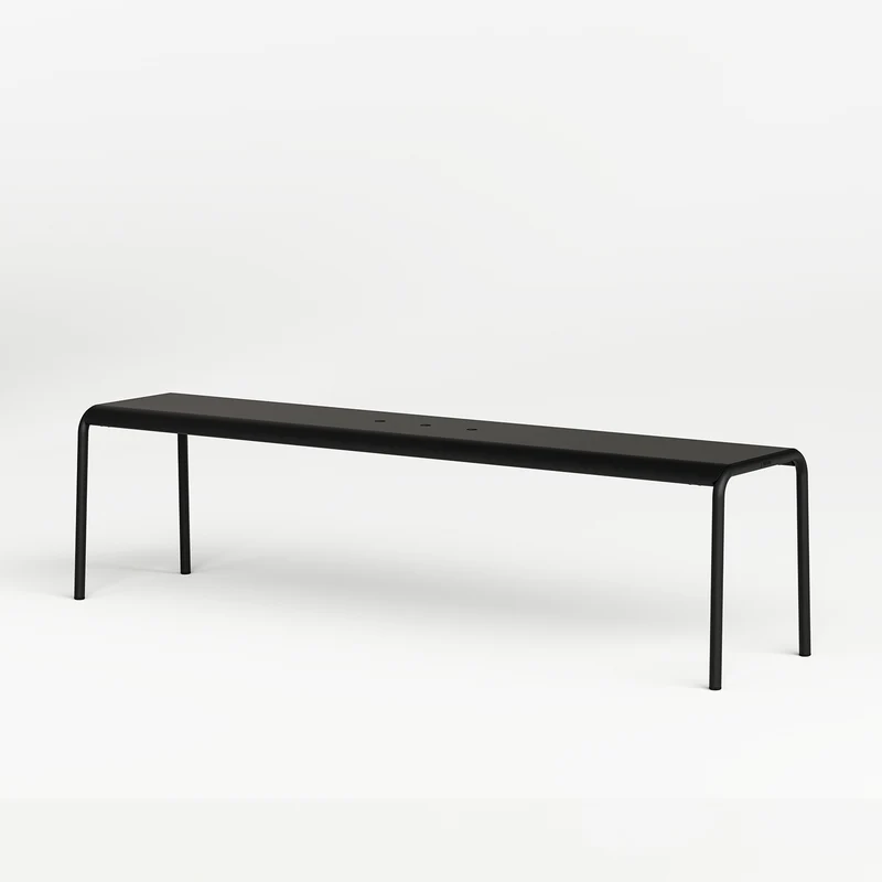 Banc de jardin PANORAMA - acier thermolaqué