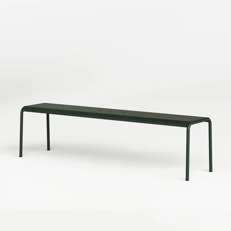 Banc de jardin PANORAMA - acier thermolaqué