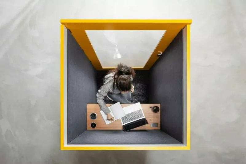Cabine acoustique de bureau 1 personne