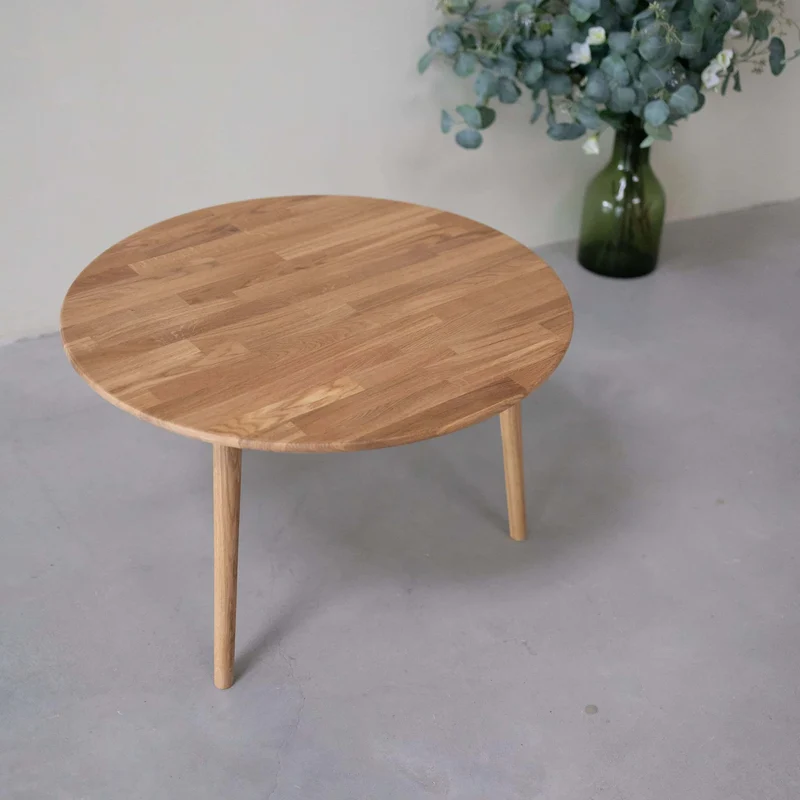 Tables basses empilables en chêne massif MALMO | NordicStory