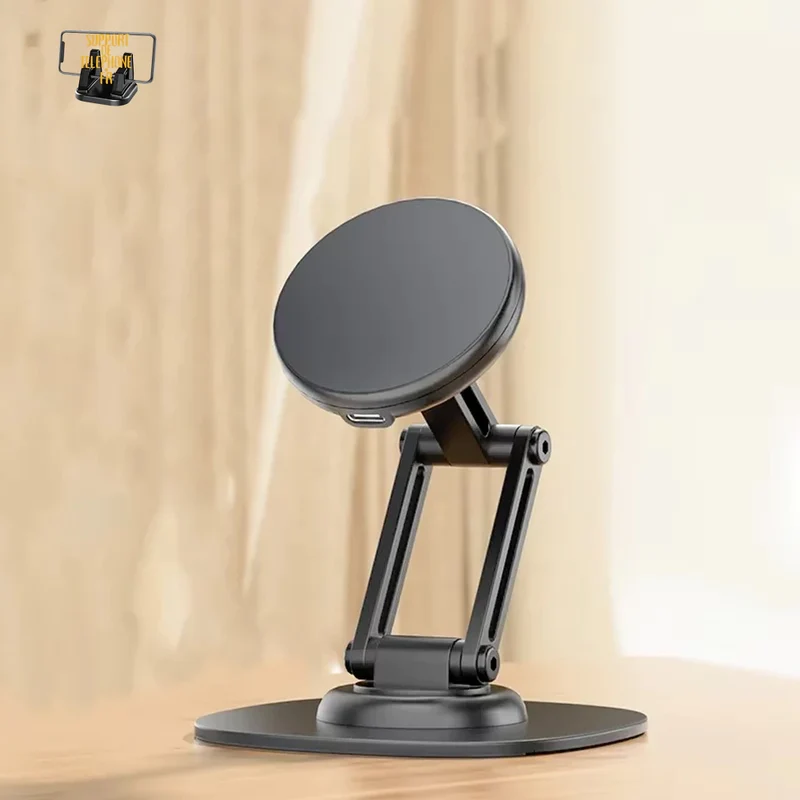 Support de téléphone de bureau magnétique – Compatible iPhone 12 à 16 (mini, Pro, Pro Max)