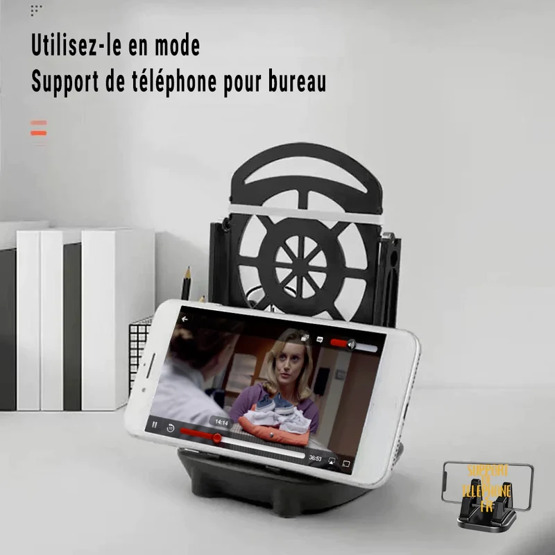 Support Téléphone Intelligent – Gagnez des Pas Automatiquement (Apps Fitness & Jeux)