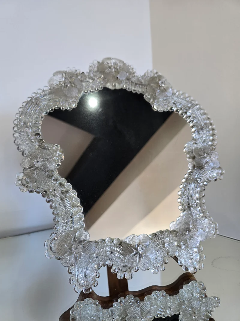 Miroir Vénitien en Verre – 35 x 30 cm