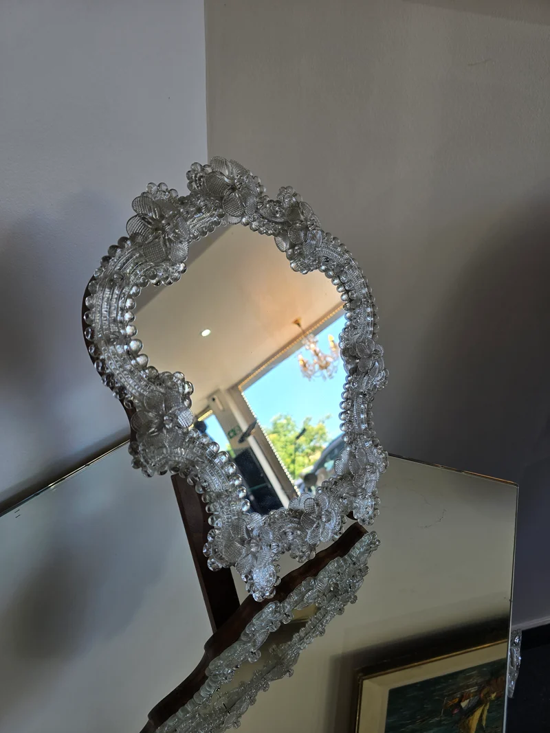 Miroir Vénitien en Verre – 35 x 30 cm