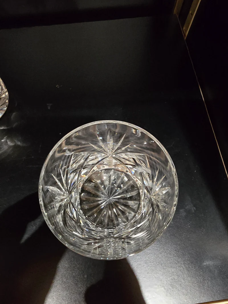 Service à whisky – carafe et 4 verres en cristal