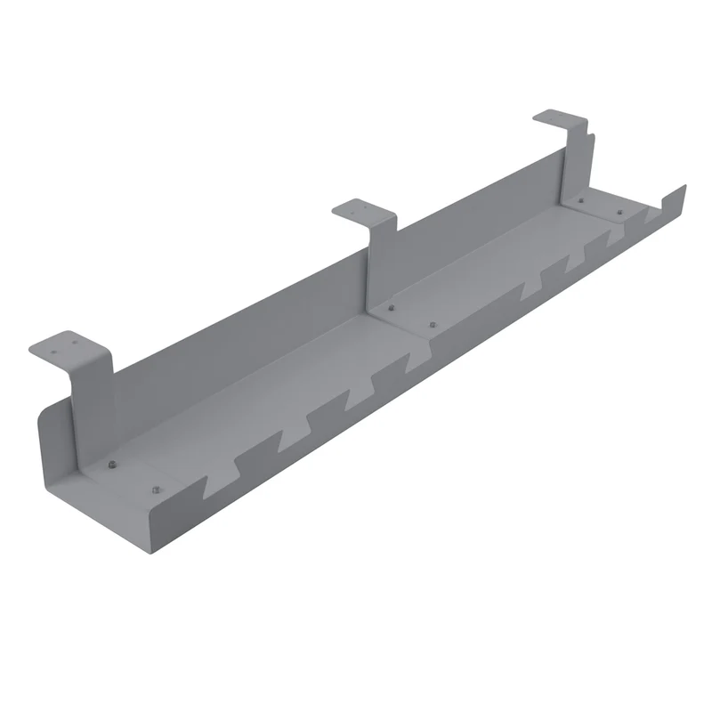 Goulotte horizontale passe-câble pour bureau