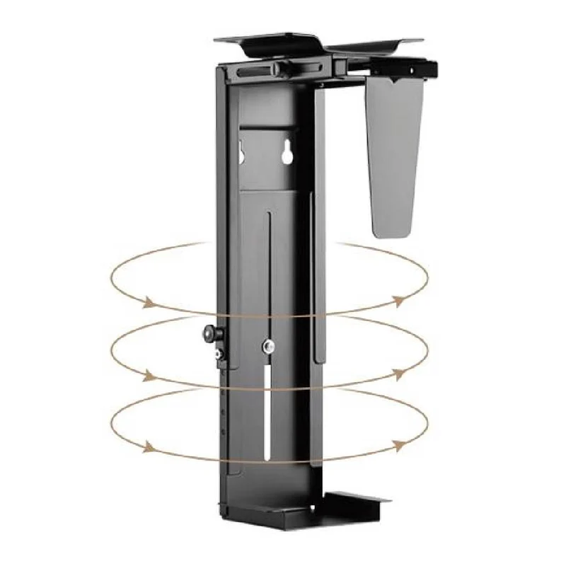 Support unité centrale 360° pour bureau