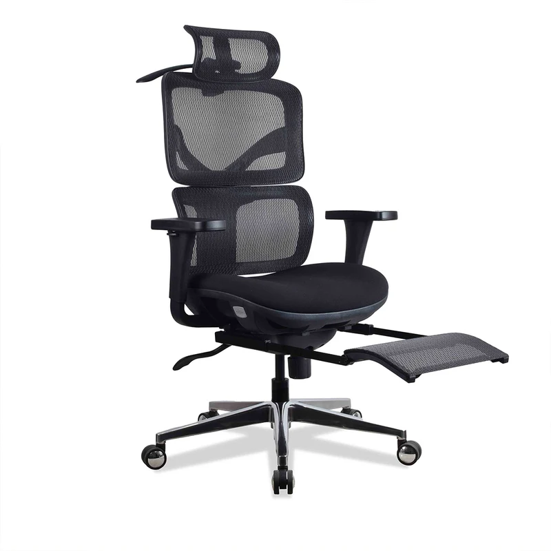 Chaise ergonomique de bureau - TERRANA en mousse et maille