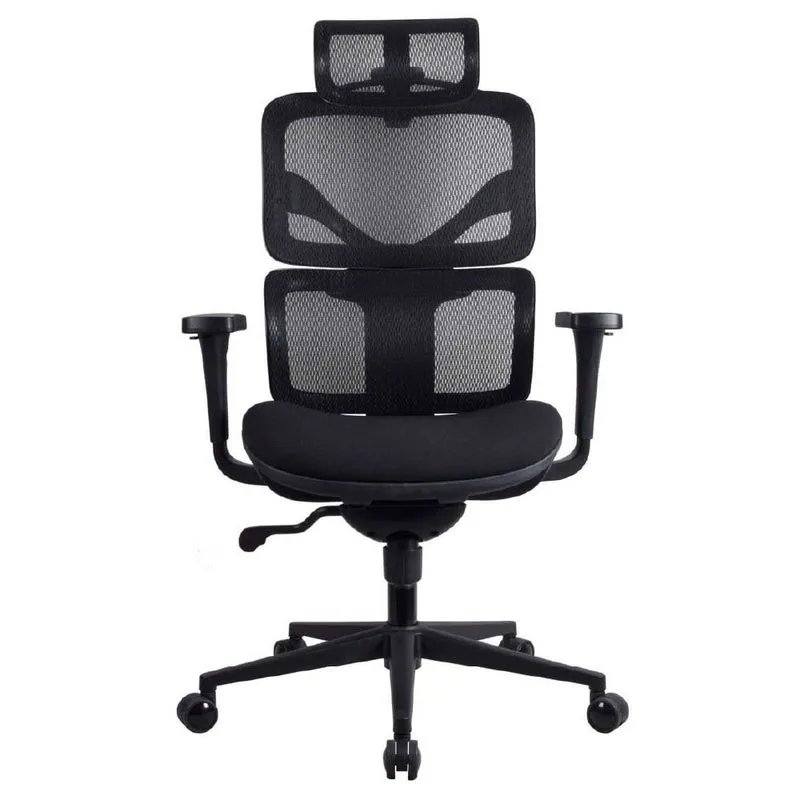 Chaise ergonomique de bureau - TERRANA en mousse et maille