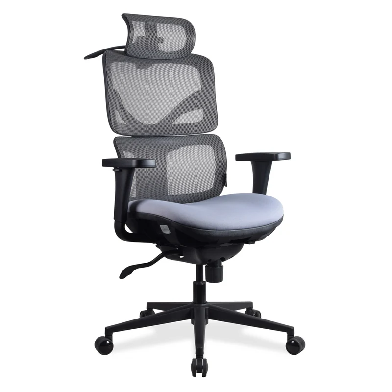 Chaise ergonomique de bureau - TERRANA en mousse et maille