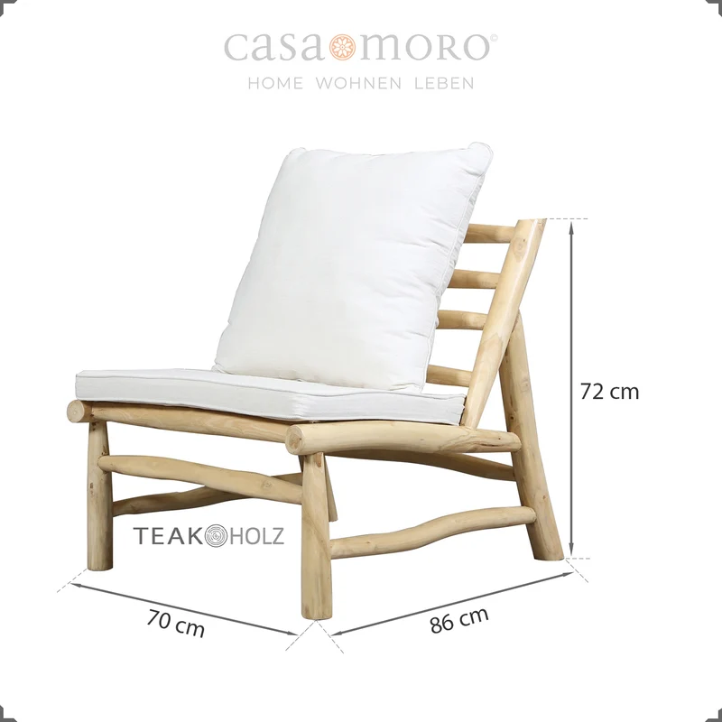 Ensemble de 2 fauteuils – Salon pour l'extérieur et l'intérieur