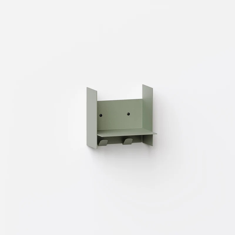 Etagère porte-manteau PLI en acier - 20 à 60cm