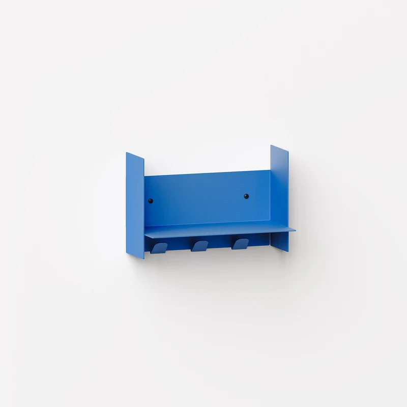 Etagère porte-manteau PLI en acier - 20 à 60cm