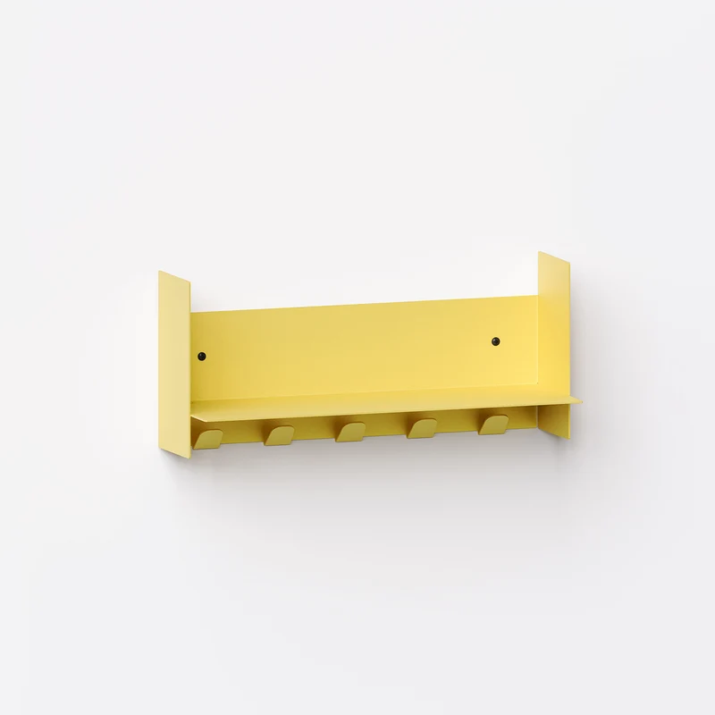 Etagère porte-manteau PLI en acier - 20 à 60cm