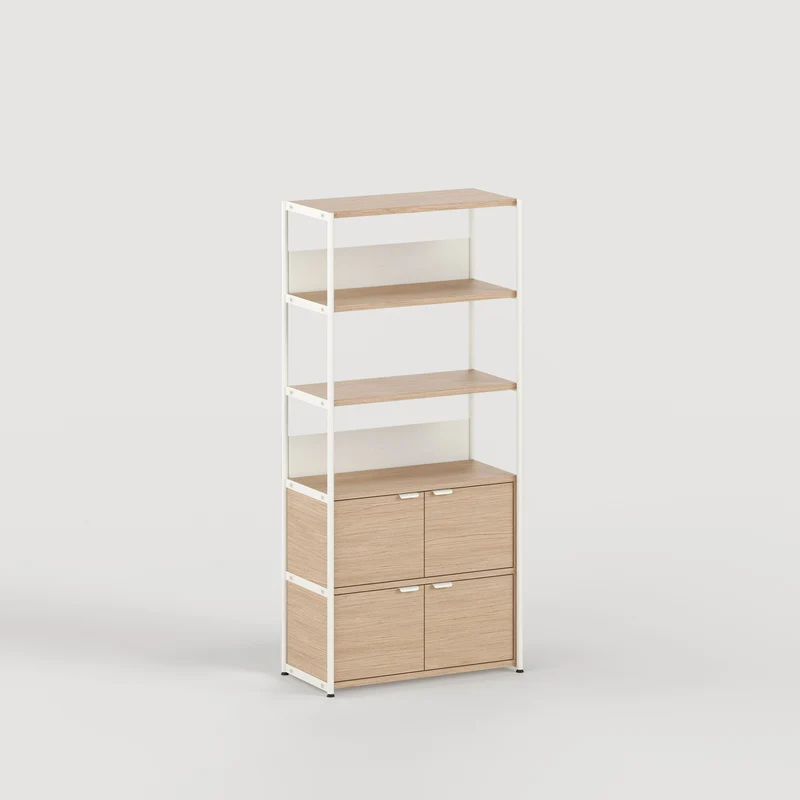 Etagère UNIT - H180 à 215 x L84cm - bois éco-certifié