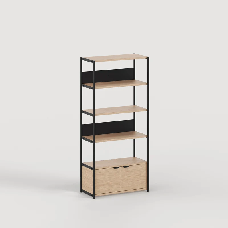 Etagère UNIT - H180 à 215 x L84cm - bois éco-certifié