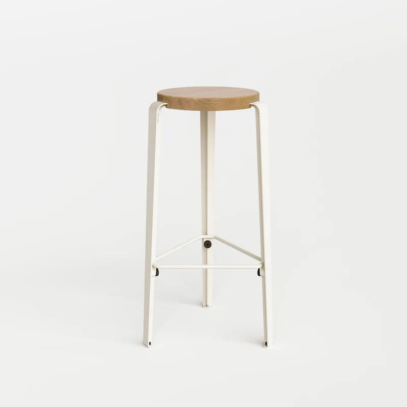 Tabouret de bar LOU - chêne massif