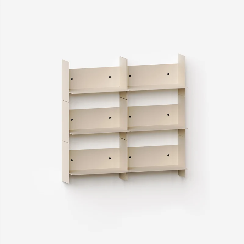 Bibliothèque murale PLI en acier - 30 à 60cm