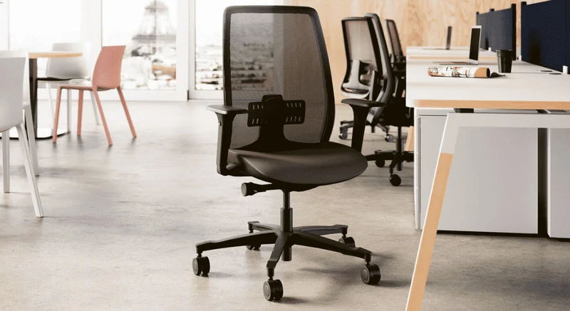 Chaise ergonomique résille TheNet
