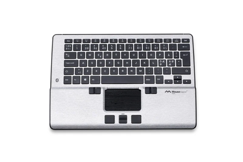 Clavier compact ergonomique avec pavé tactile Mousetrapper Alpha