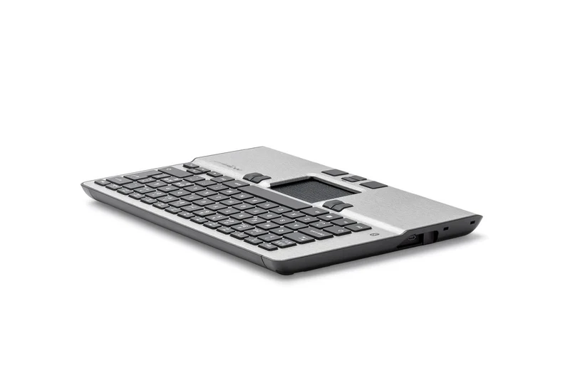 Clavier compact ergonomique avec pavé tactile Mousetrapper Alpha
