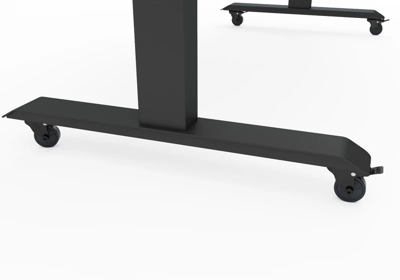 Roulettes pivotantes pour bureau assis debout