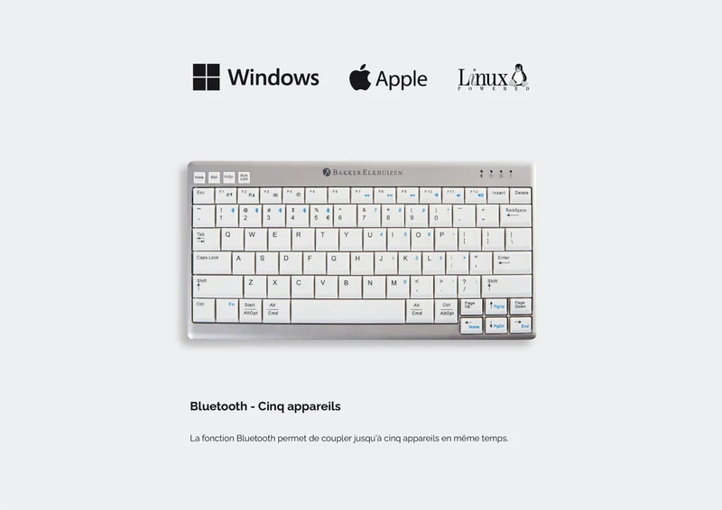 Clavier compact ergonomique UltraBoard 950